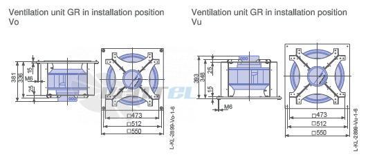 Ziehl-abegg RH40C-ZID-3F-380-2 - описание, технические характеристики, графики