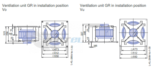 Ziehl-abegg RH40C-ZIK-3F-380 - описание, технические характеристики, графики