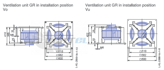 Ziehl-abegg RH45C-ZID-3F-220 - описание, технические характеристики, графики