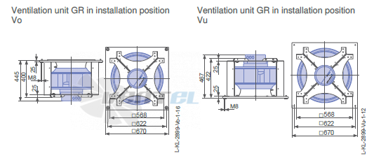 Ziehl-abegg RH50C-ZID-3F-380 - описание, технические характеристики, графики