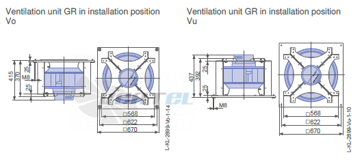 Ziehl-abegg RH50C-ZIK-3F-380 - описание, технические характеристики, графики