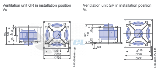 Ziehl-abegg RH56C-ZID-3F-380 - описание, технические характеристики, графики