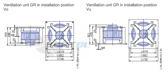 Ziehl-abegg RH56C-ZID-3F-380-2 - описание, технические характеристики, графики