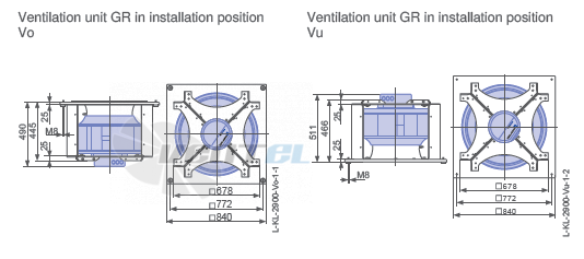 Ziehl-abegg RH63C-ZIK-3F-380 - описание, технические характеристики, графики