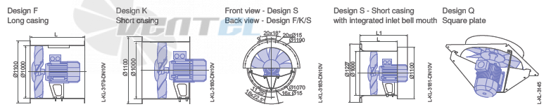 Ziehl-abegg DN10V-8DF-F7-14-G - описание, технические характеристики, графики