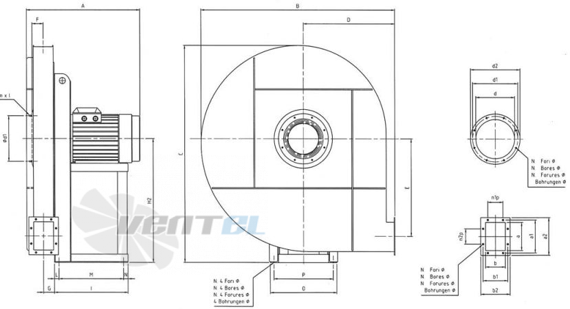  FC 632 N4A 90-2-2 - описание, технические характеристики, графики