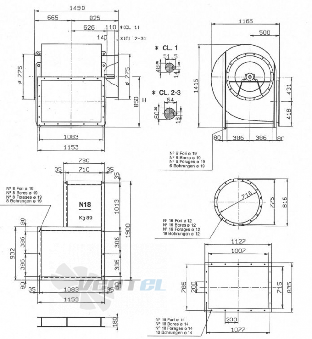  DFR 711 N6A - описание, технические характеристики, графики