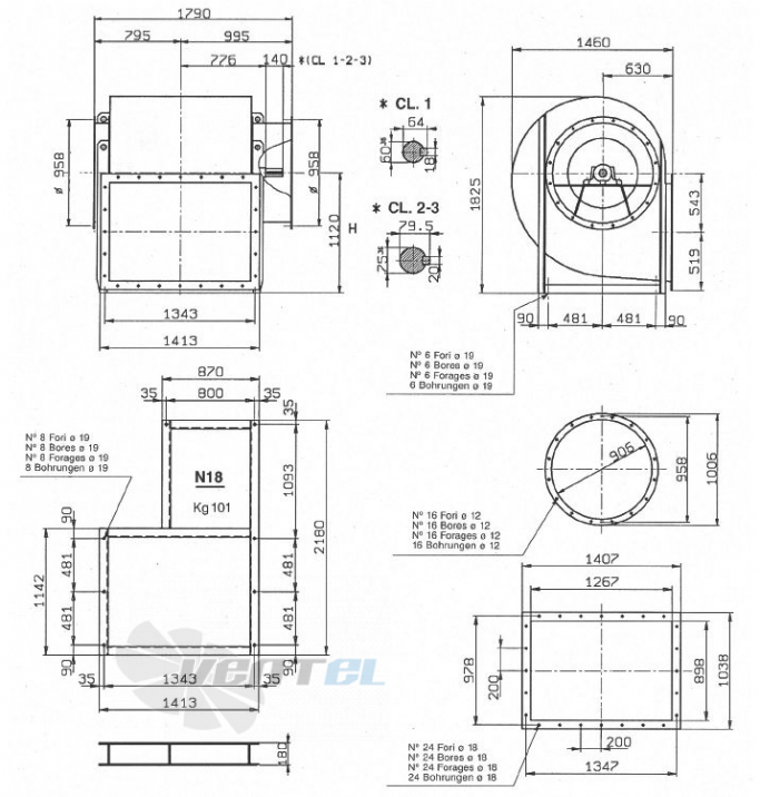  DFR 901 N6A - описание, технические характеристики, графики