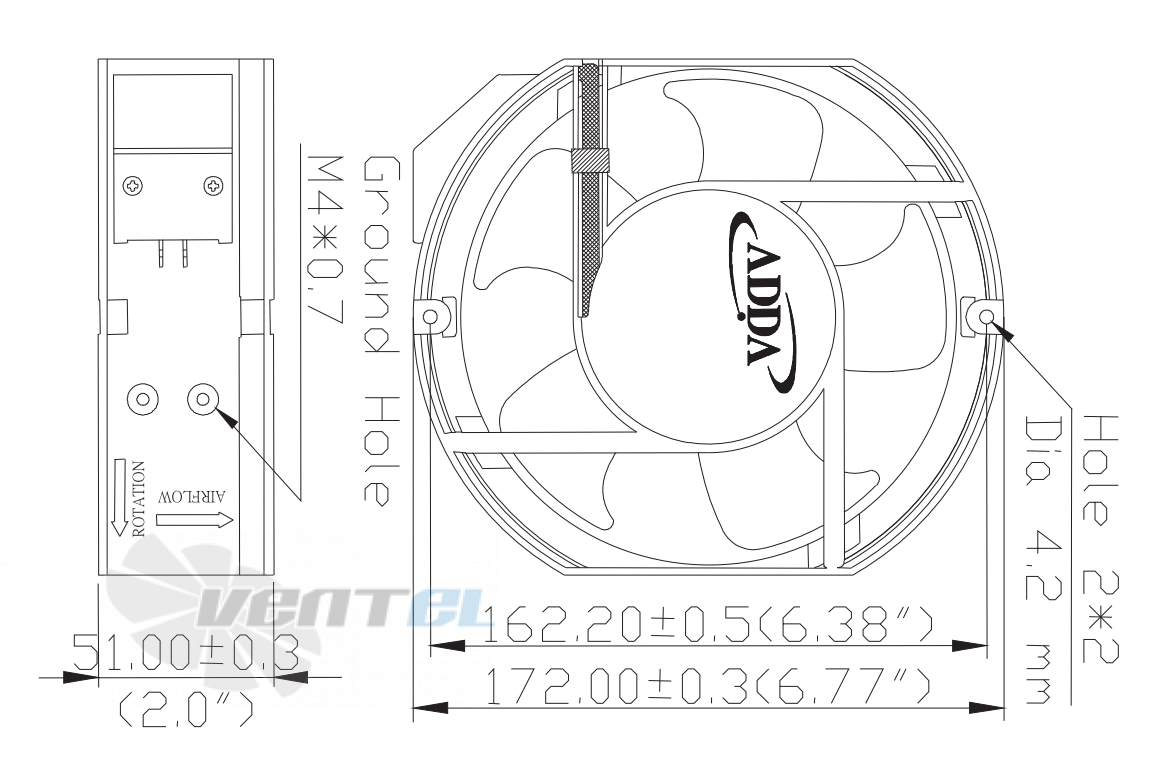 ADDA AK1652MB - описание, технические характеристики, графики