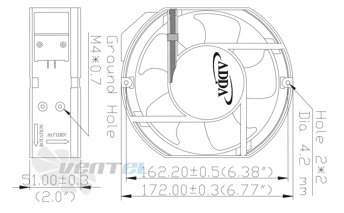 ADDA AK1752MB - описание, технические характеристики, графики