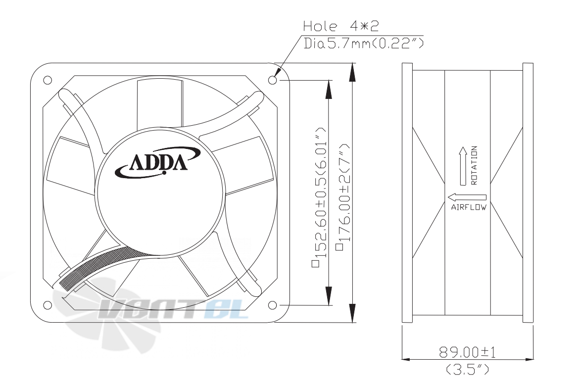 ADDA AK1782HB - описание, технические характеристики, графики