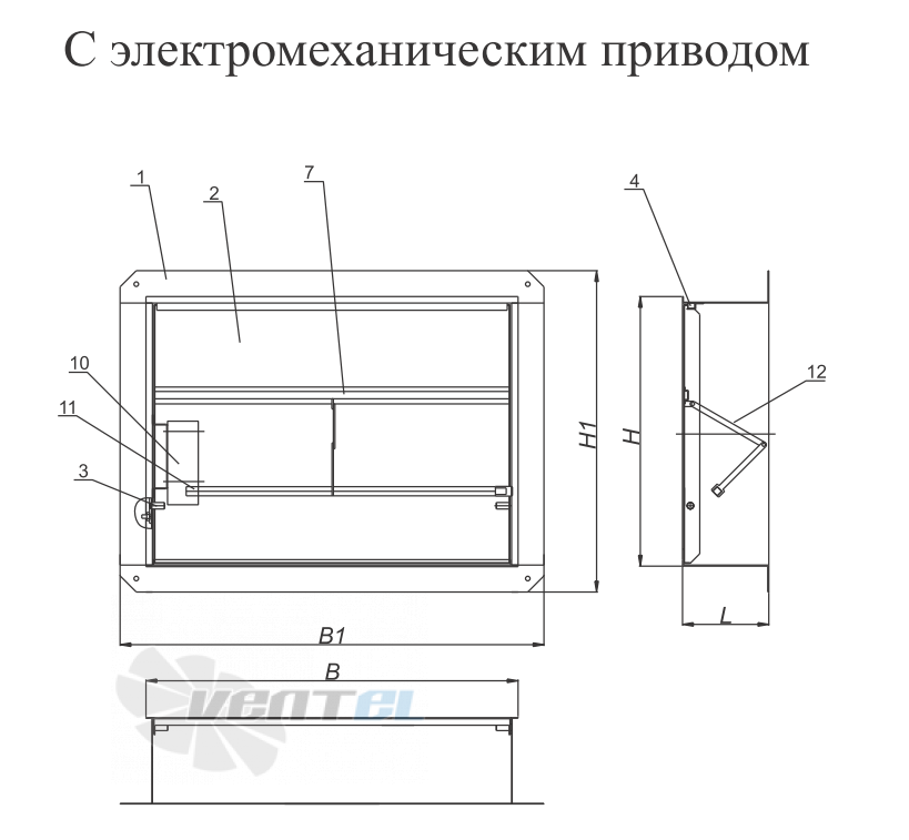  КЛАПАН КМД-3 МBE - описание, технические характеристики, графики