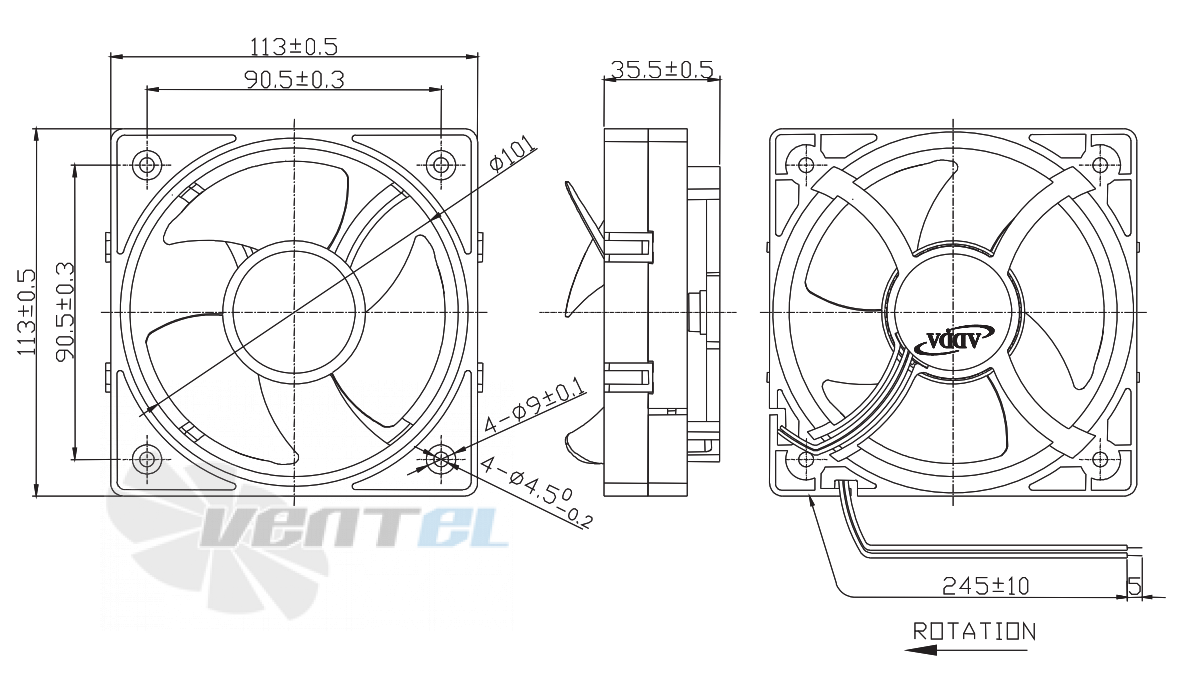 ADDA ADL312HB-X31 - описание, технические характеристики, графики