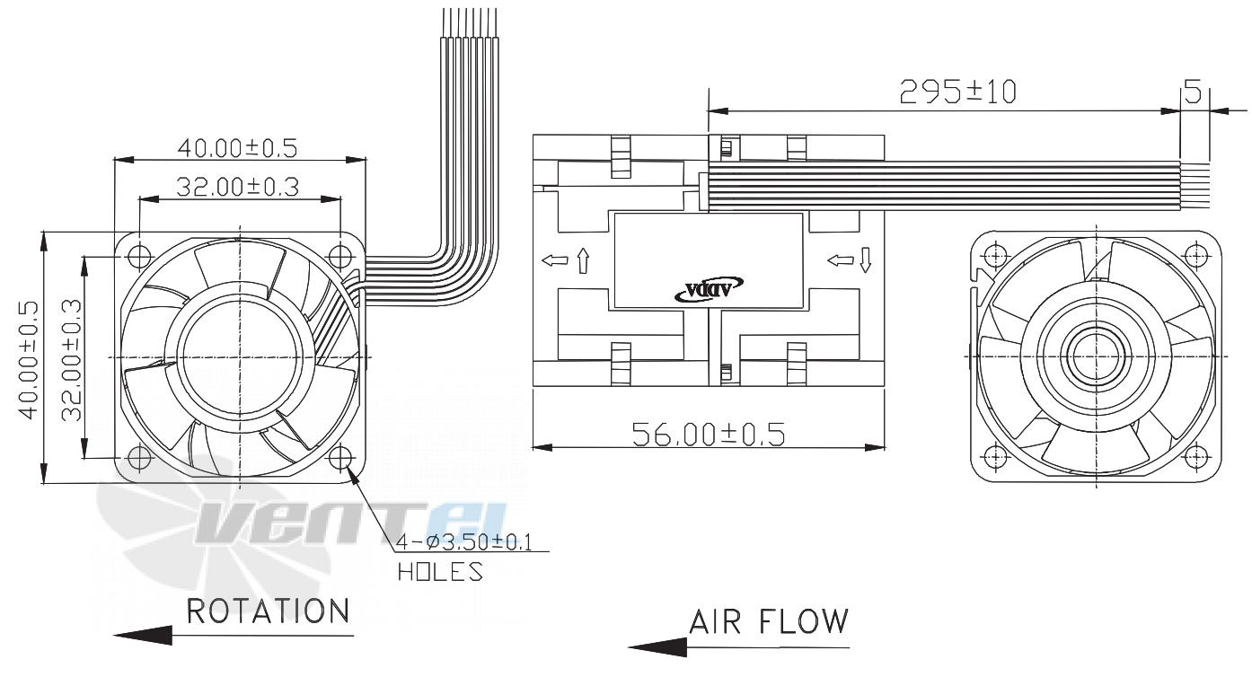 ADDA AS04012XB565B00 - описание, технические характеристики, графики