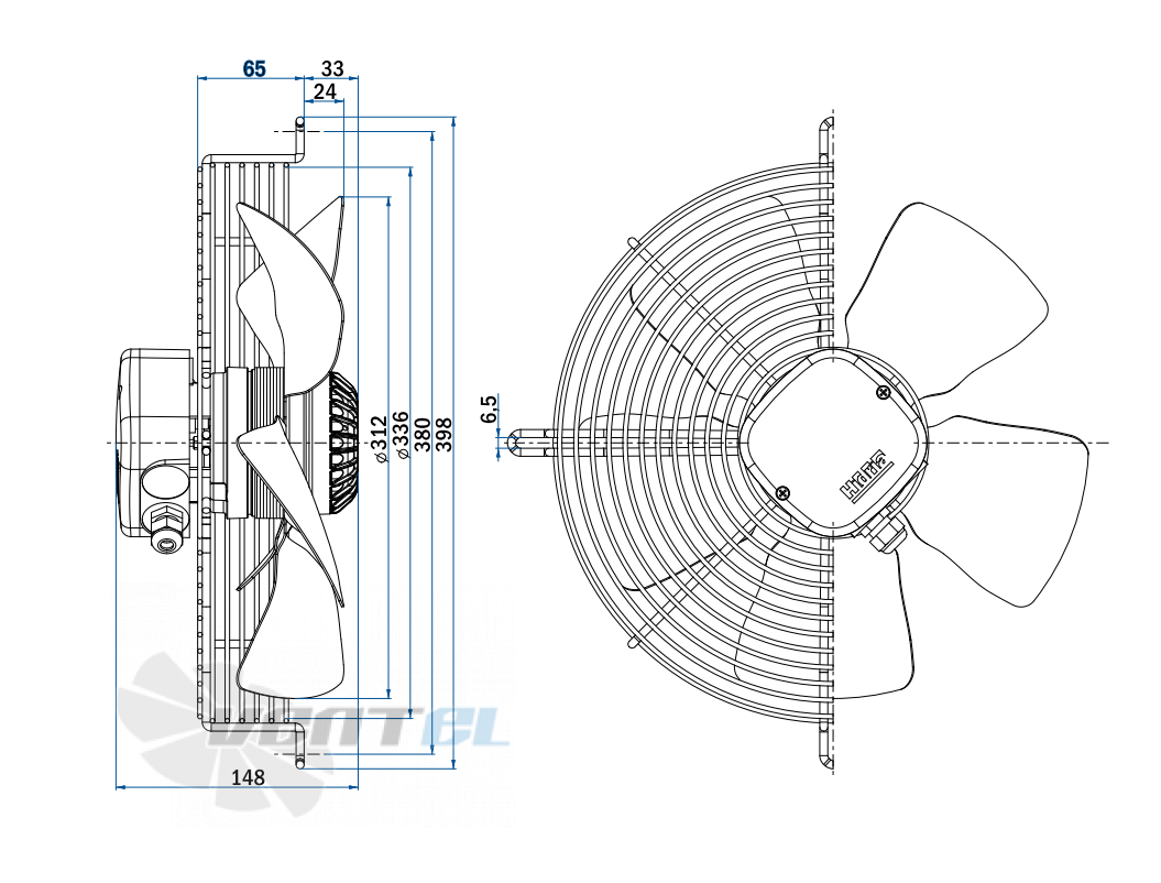 Hidria R09R-3132A-4M-3509 - описание, технические характеристики, графики