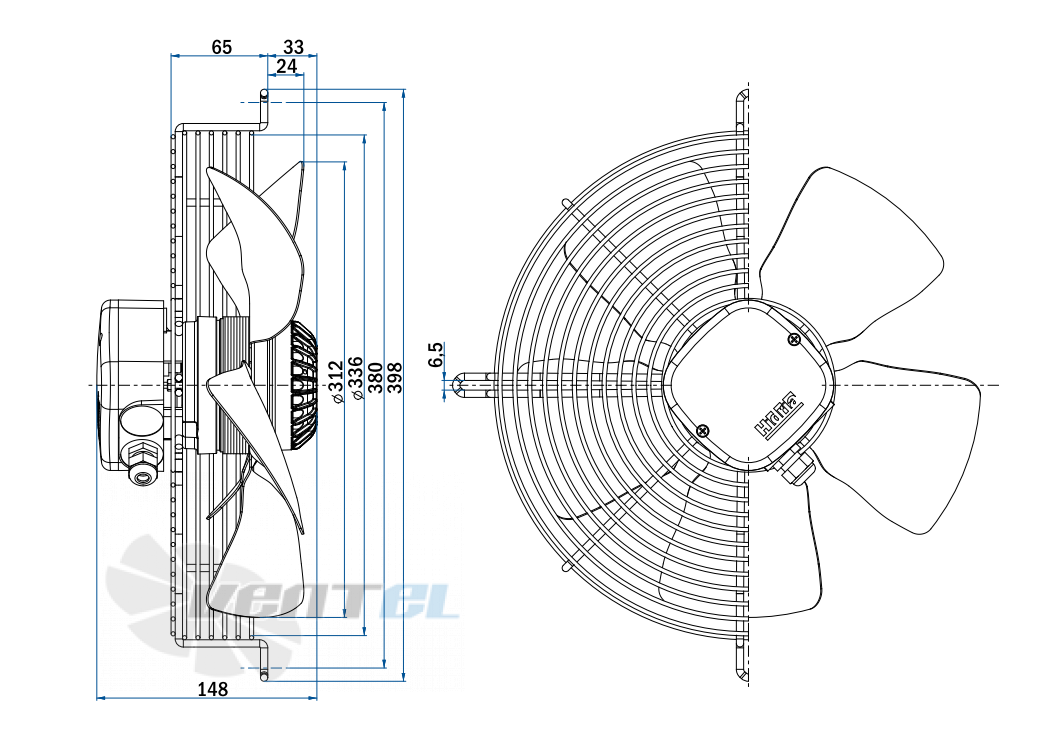 Hidria R09R-3132A-4T-3524 - описание, технические характеристики, графики