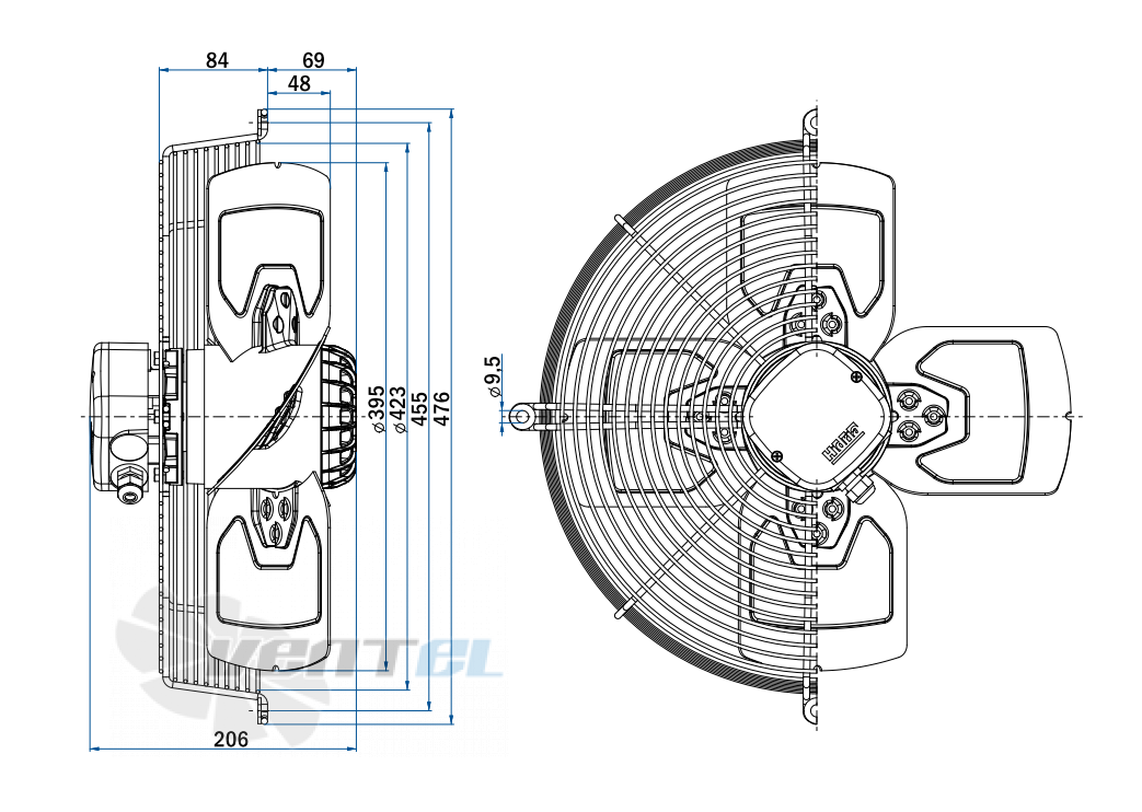 Hidria R11R-4035A-4M-5715 - описание, технические характеристики, графики