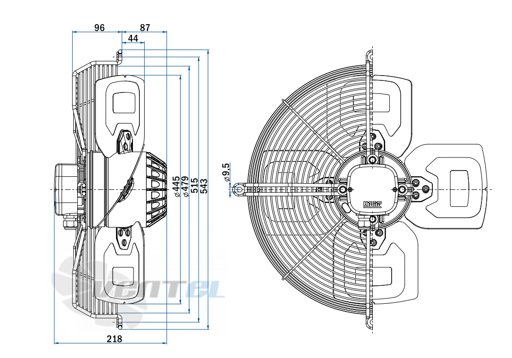 Hidria R13R-4530A-4M-7039 - описание, технические характеристики, графики