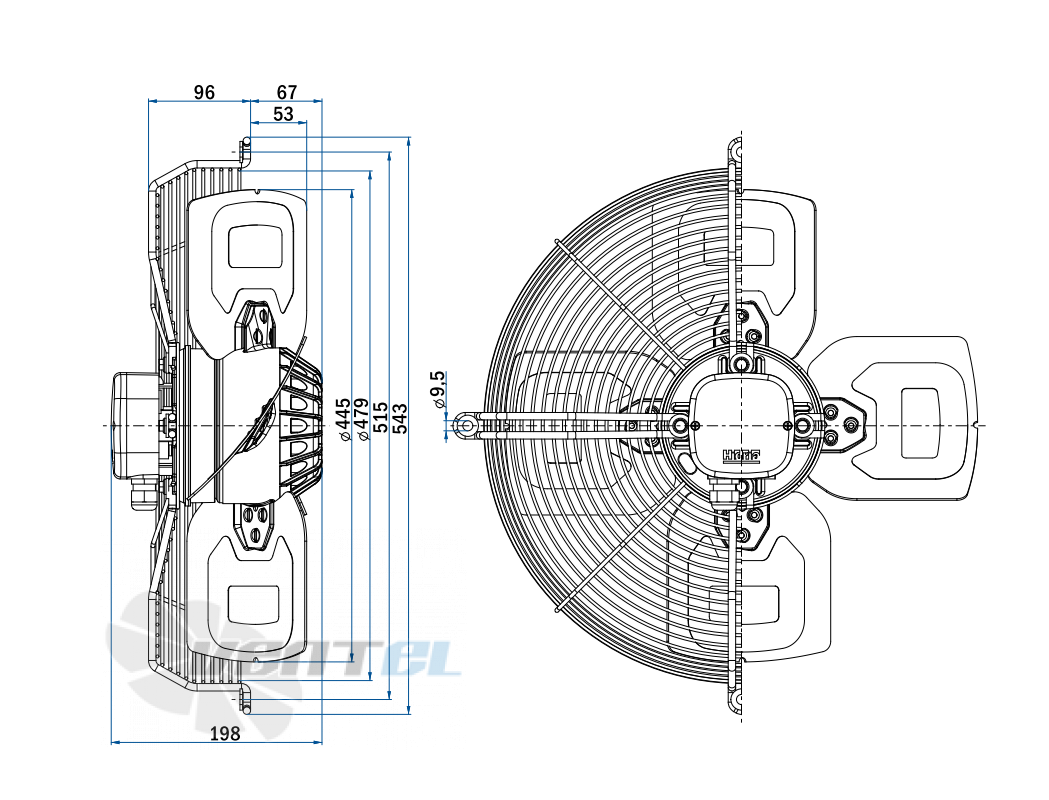 Hidria R13R-4535A-6M-5027 - описание, технические характеристики, графики