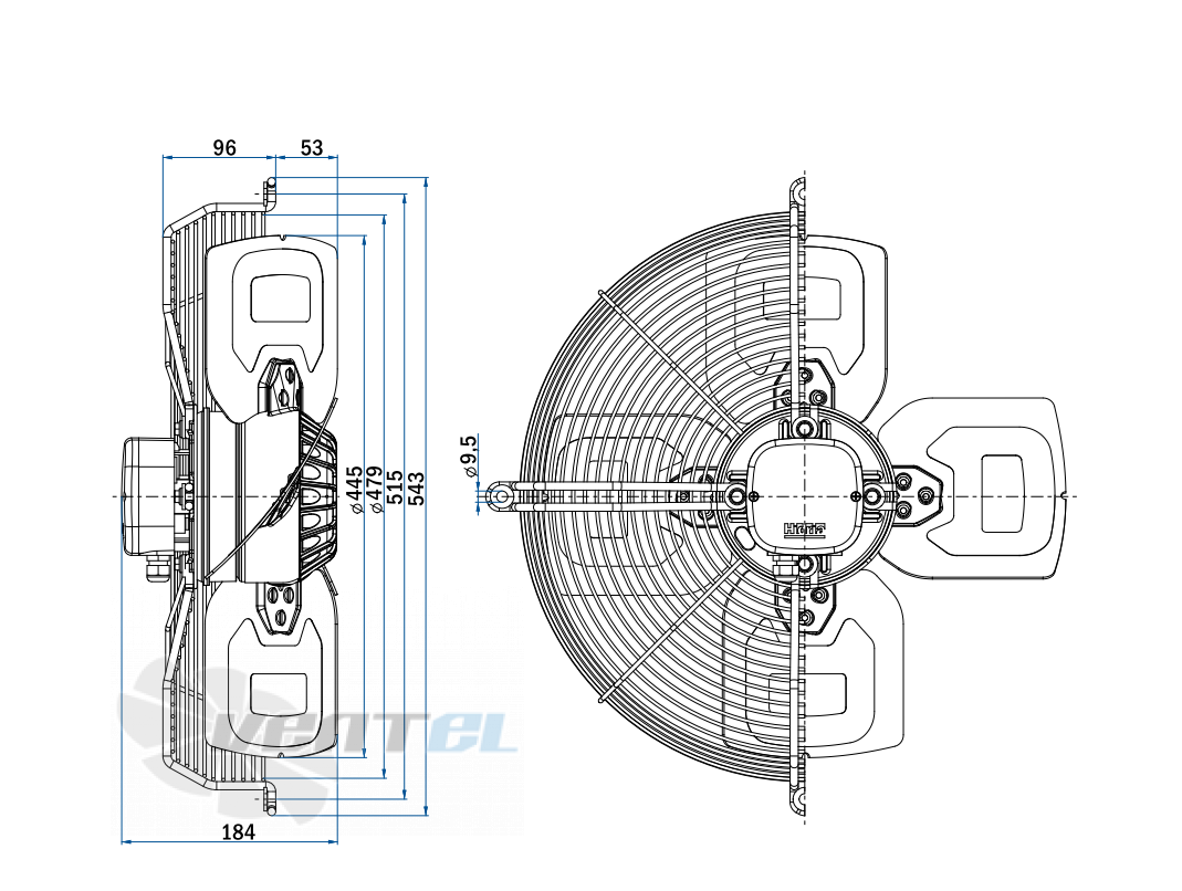 Hidria R13R-4535A-6T2-3526 - описание, технические характеристики, графики