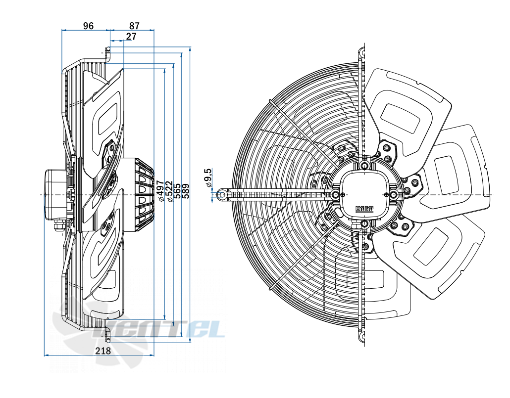 Hidria R13R-5025A-6M-7099 - описание, технические характеристики, графики