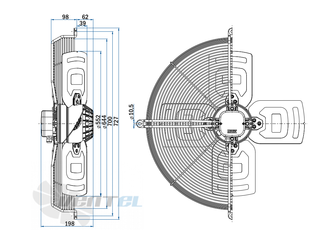 Hidria R13R-5630A-6T2-5016 - описание, технические характеристики, графики