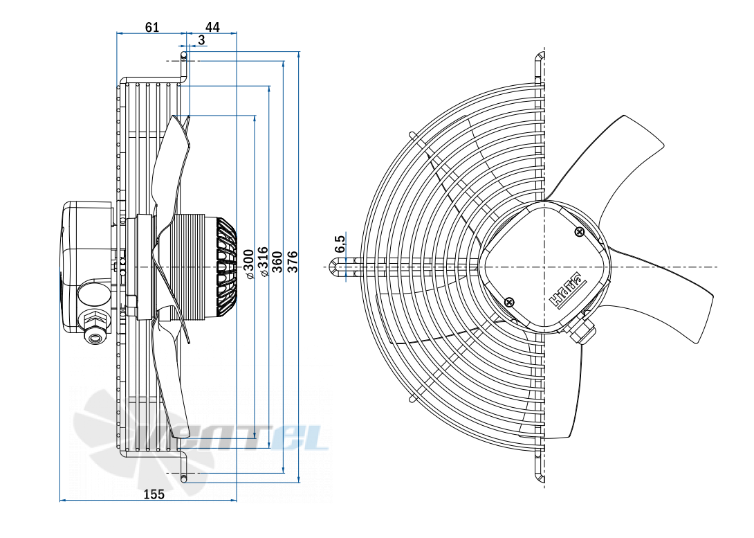 Hidria R09R-3018HA-2M-4248 - описание, технические характеристики, графики