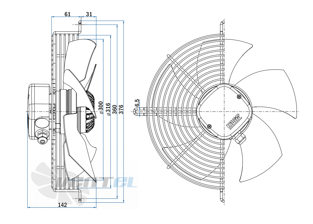 Hidria R09R-3030HA-4M-2543 - описание, технические характеристики, графики