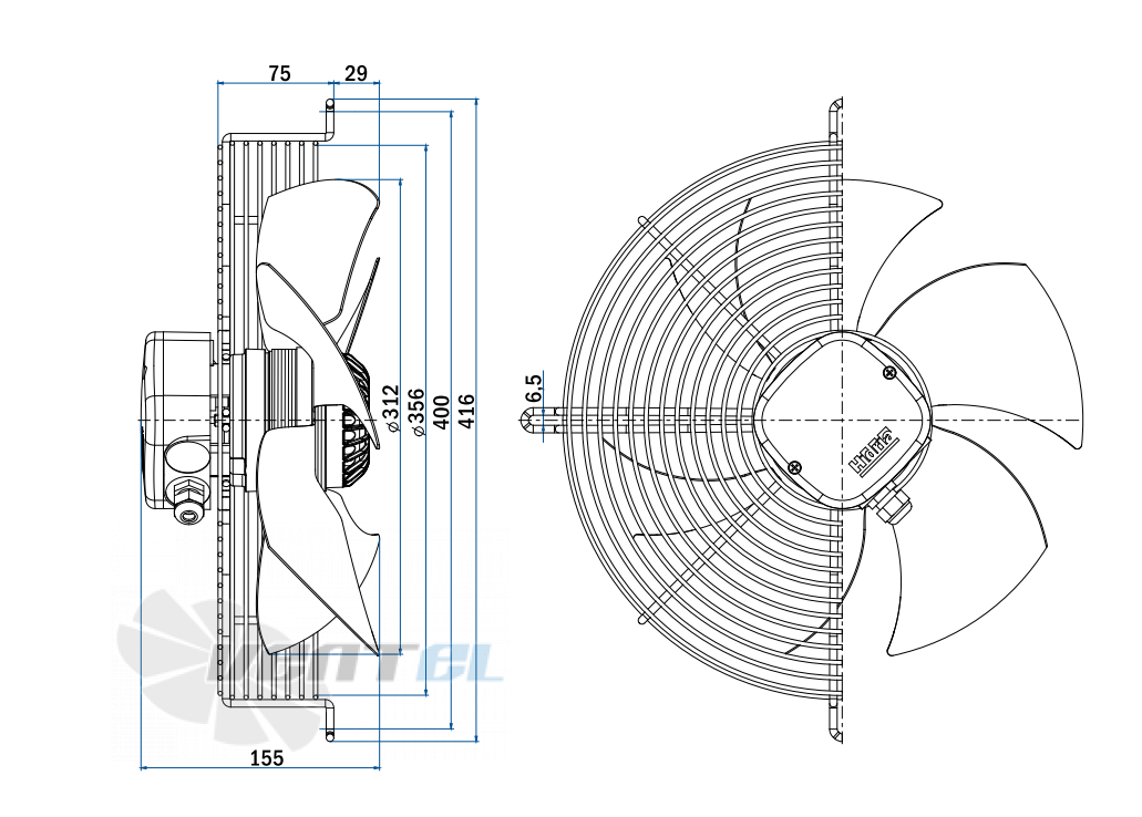 Hidria R09R-3130HA-4T-3524 - описание, технические характеристики, графики