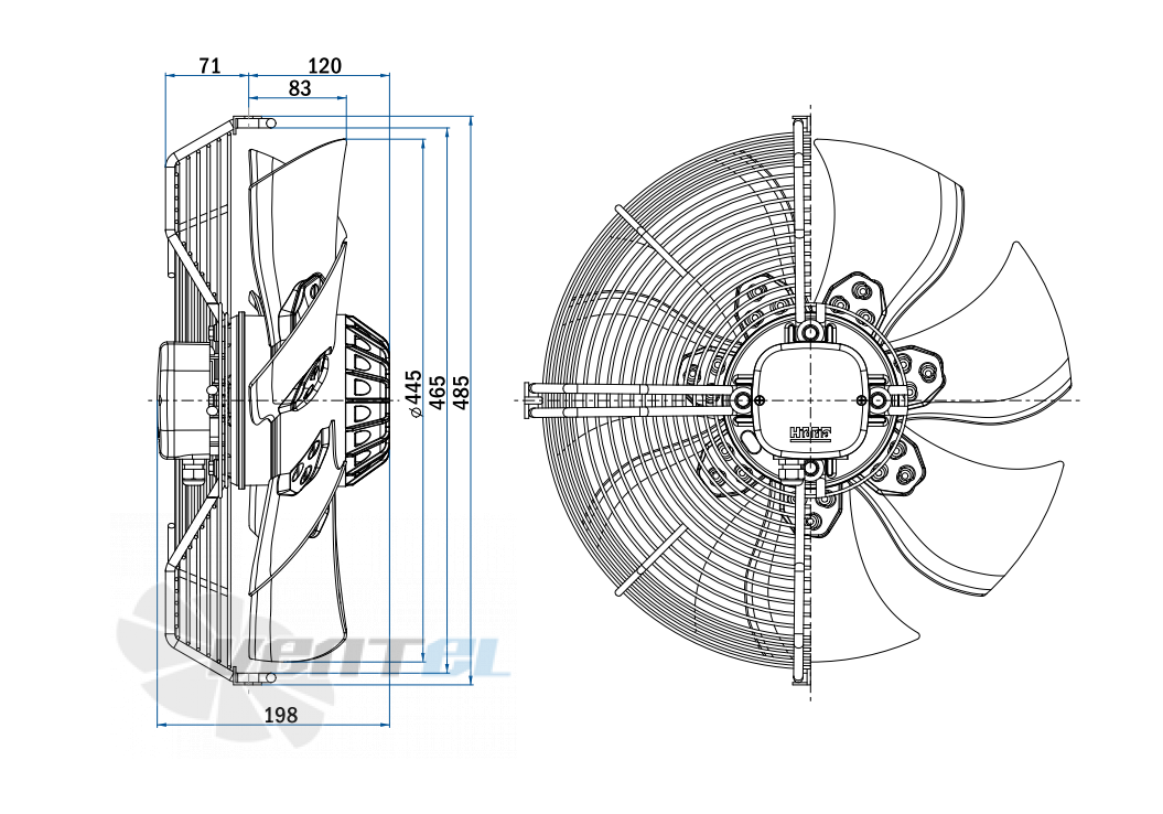 Hidria R13R-4530HA-6T2-5065 - описание, технические характеристики, графики