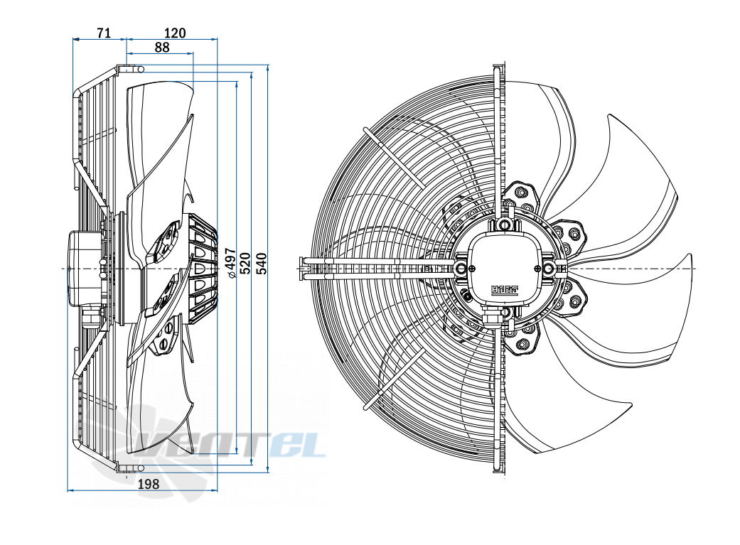 Hidria R13R-5030HA-6M-5071 - описание, технические характеристики, графики