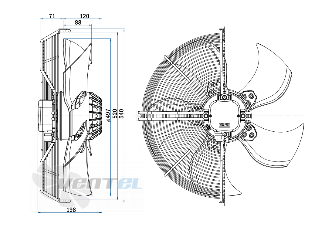 Hidria R13R-5030HA-6M-5072 - описание, технические характеристики, графики