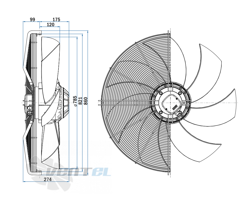 Hidria R18R-8030HA-8T2-X000 - описание, технические характеристики, графики