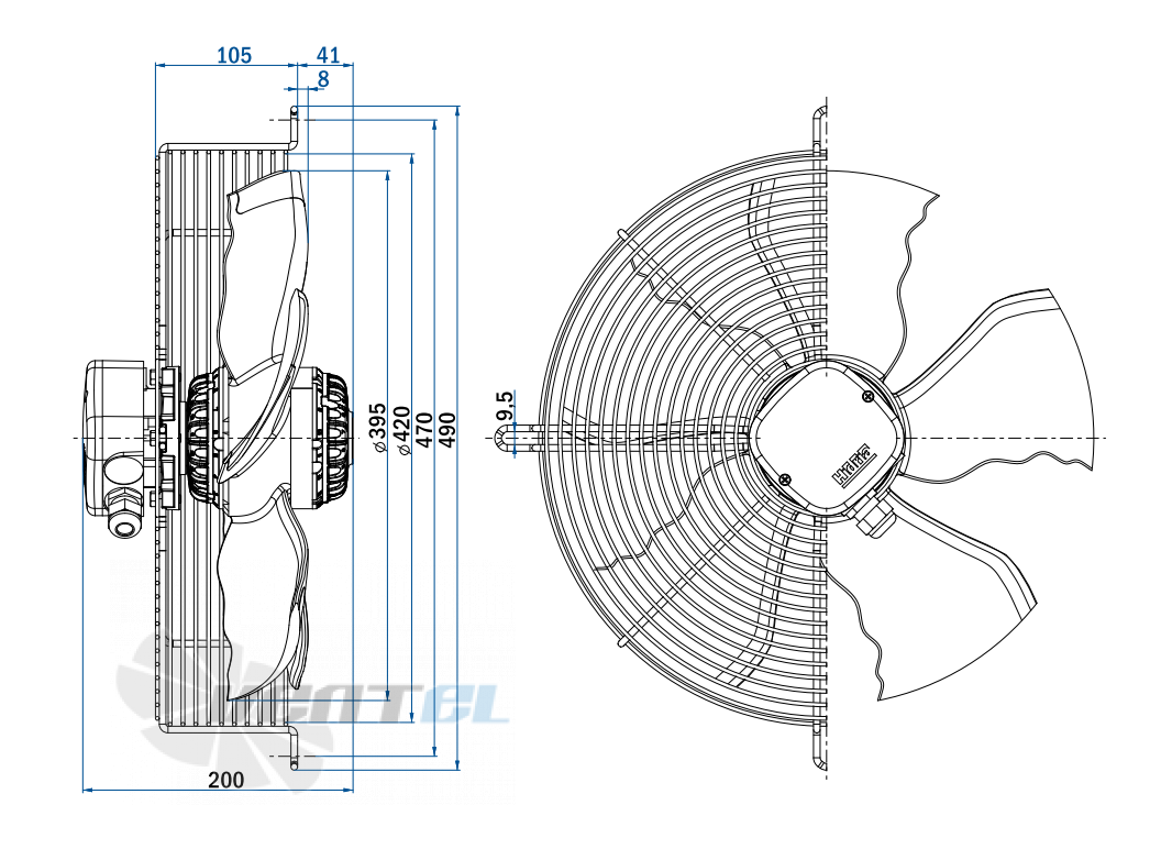 Hidria R11R-40LPS-4M-5150 - описание, технические характеристики, графики