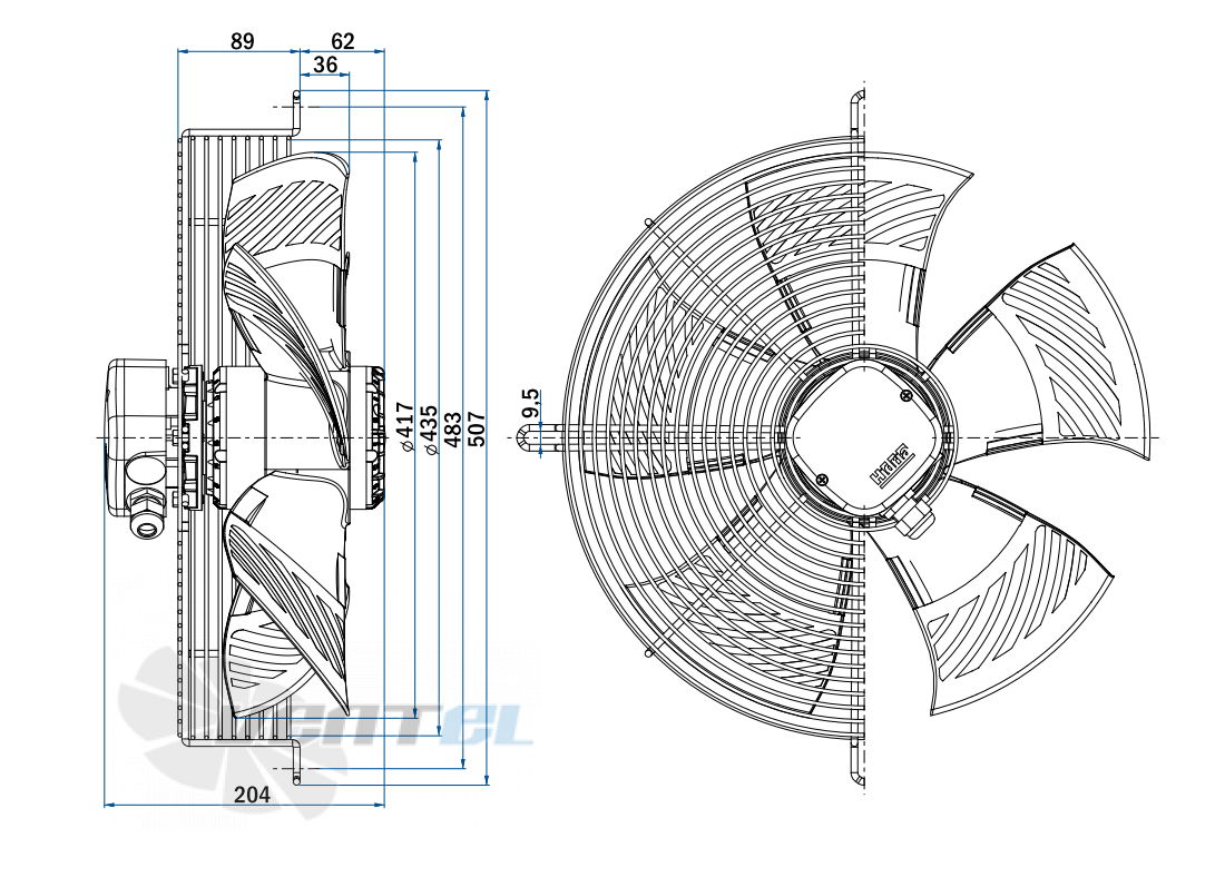 Hidria R11R-42APS-6M-5758 - описание, технические характеристики, графики