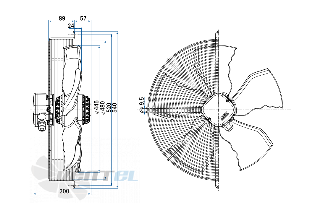 Hidria R11R-45LPS-6M-5105 - описание, технические характеристики, графики