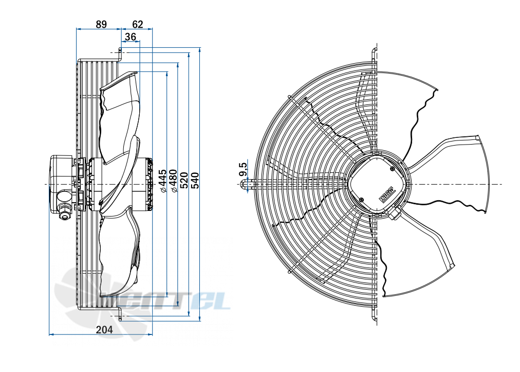 Hidria R11R-45SPS-6M-5761 - описание, технические характеристики, графики