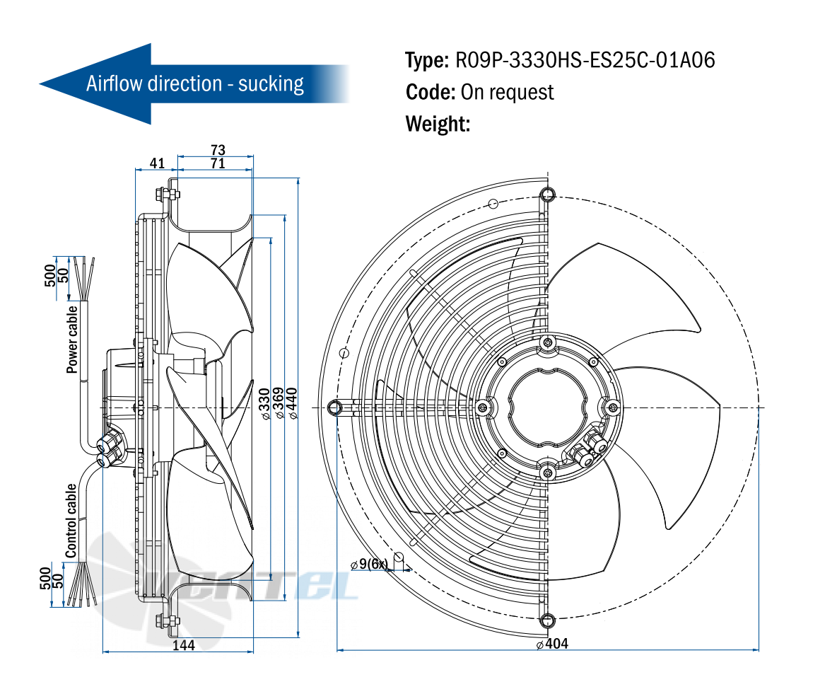 Hidria R09P-3330HS-ES25C-01A06 - описание, технические характеристики, графики