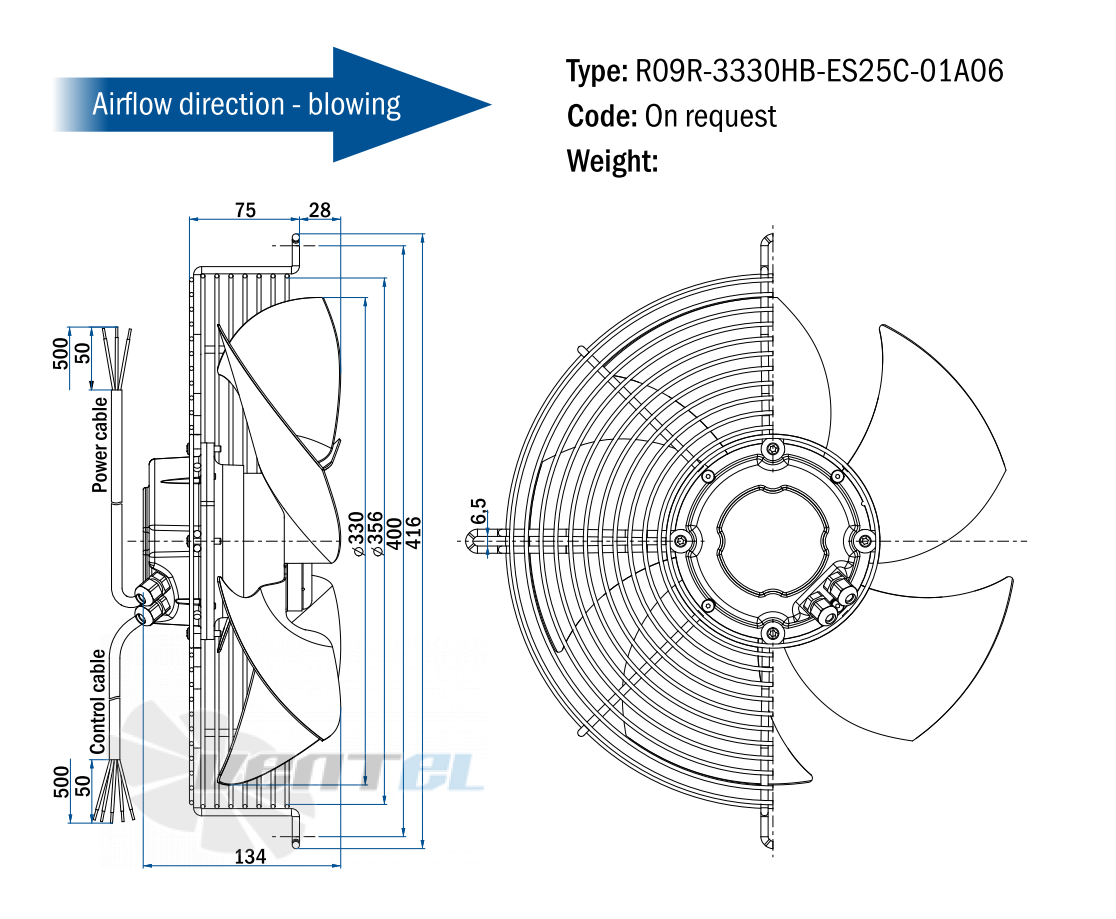 Hidria R09R-3330HB-ES25C-01A06 - описание, технические характеристики, графики