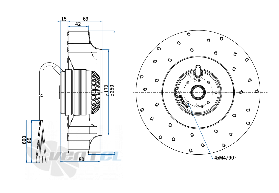  R09T-2540D-4M-2502 - описание, технические характеристики, графики