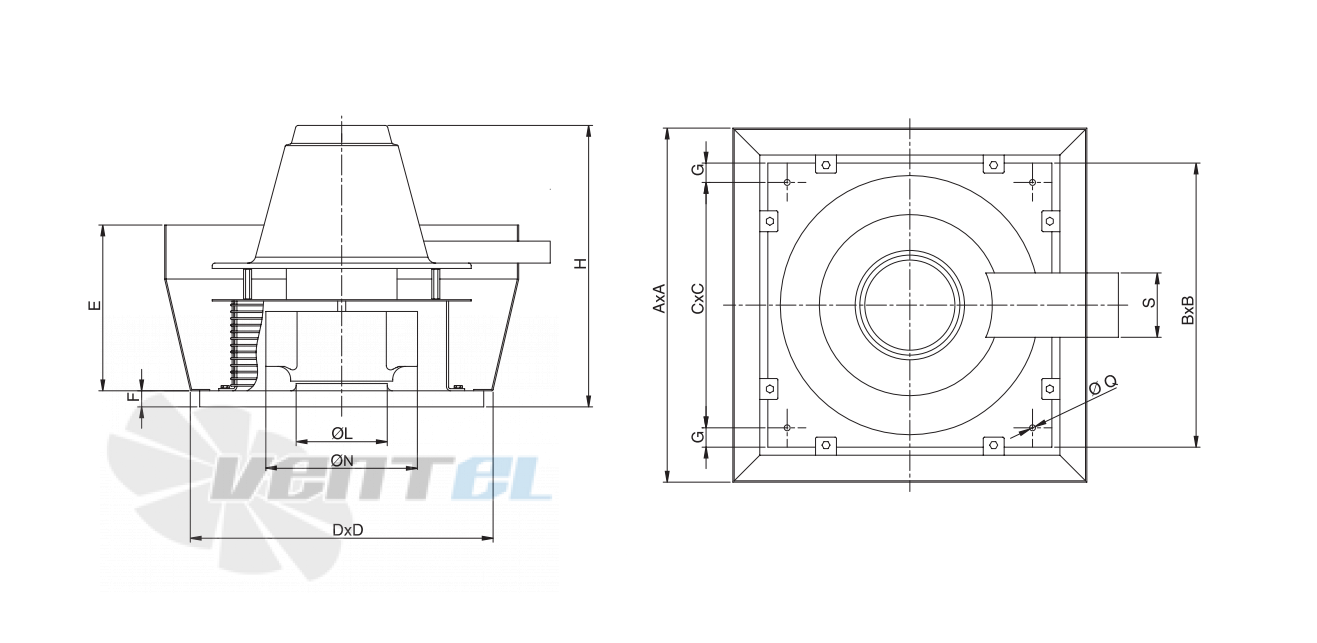 Vortice TRT 70 ED-V 6P - описание, технические характеристики, графики