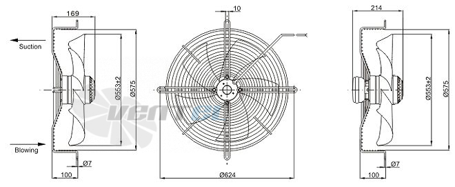 Sanmu YWF-K-4D550-Z - описание, технические характеристики, графики