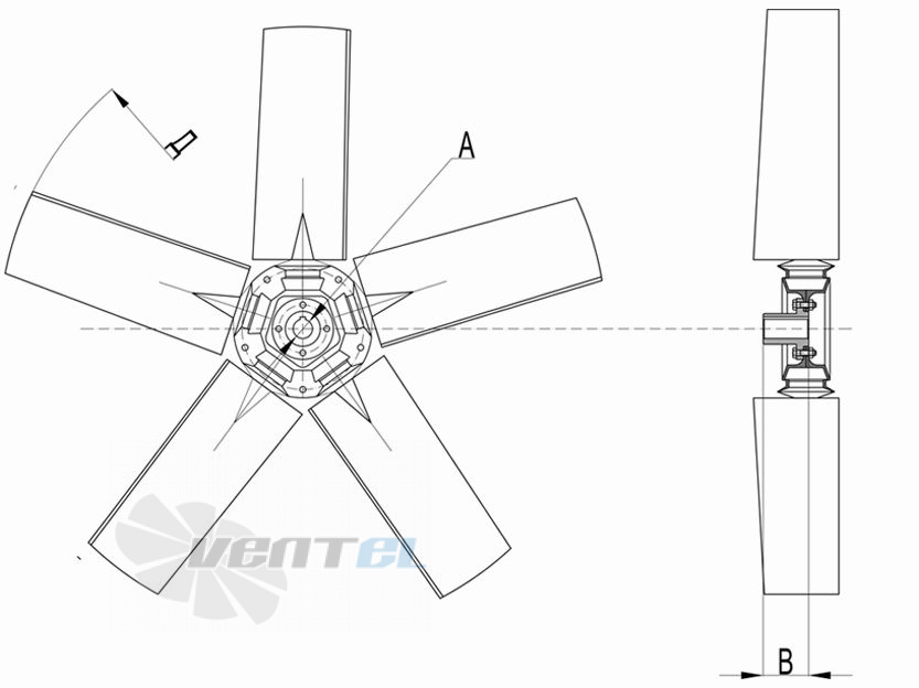  РКД K1050-5,5-A - описание, технические характеристики, графики