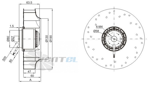 Sanmu YWF-K-2E192-GH - описание, технические характеристики, графики