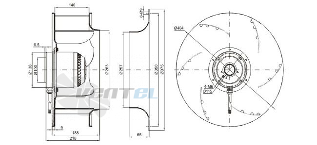 Sanmu YWF-K-4E400-GH - описание, технические характеристики, графики