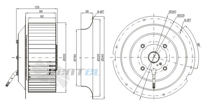 Sanmu YWF-K-4E200-GQ - описание, технические характеристики, графики