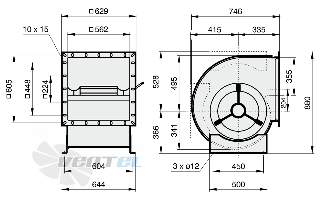 Rosenberg DНАЕ 450-4 - описание, технические характеристики, графики