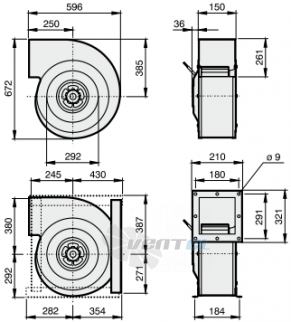 Rosenberg ERAD 356-4 - описание, технические характеристики, графики