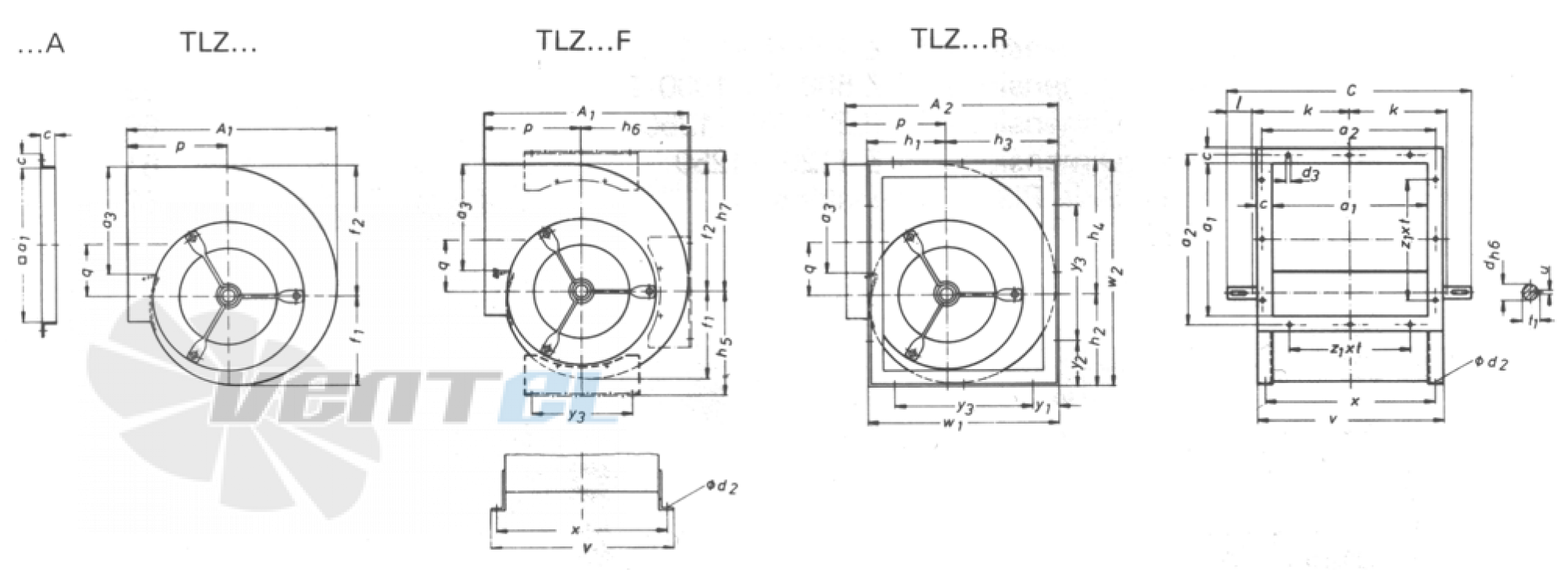 Comefri TLZ160R - описание, технические характеристики, графики