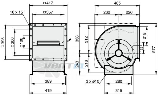 Rosenberg DRAE 280-4 - описание, технические характеристики, графики